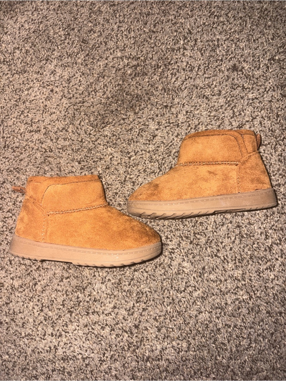 Jumping Beans Toddler Girls Chestnut Ankle Boots – Size 6